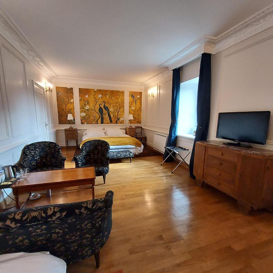 Les Chambres Du Chateau Du Rozel Le Rozel Luaran gambar